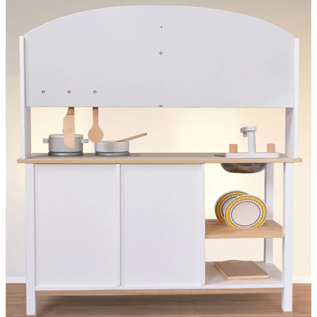 Cocina de Madera Blanca