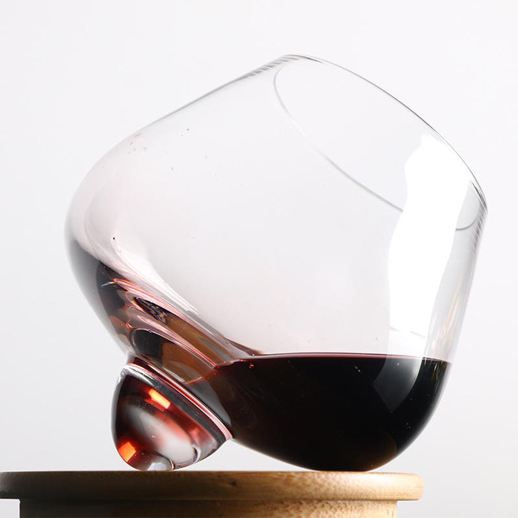 Copas de Cristal de Vaso Giratorio