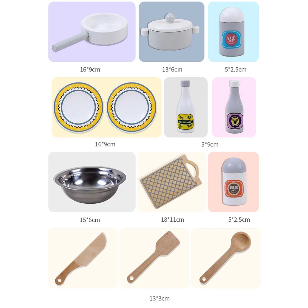Cocina de Madera Blanca