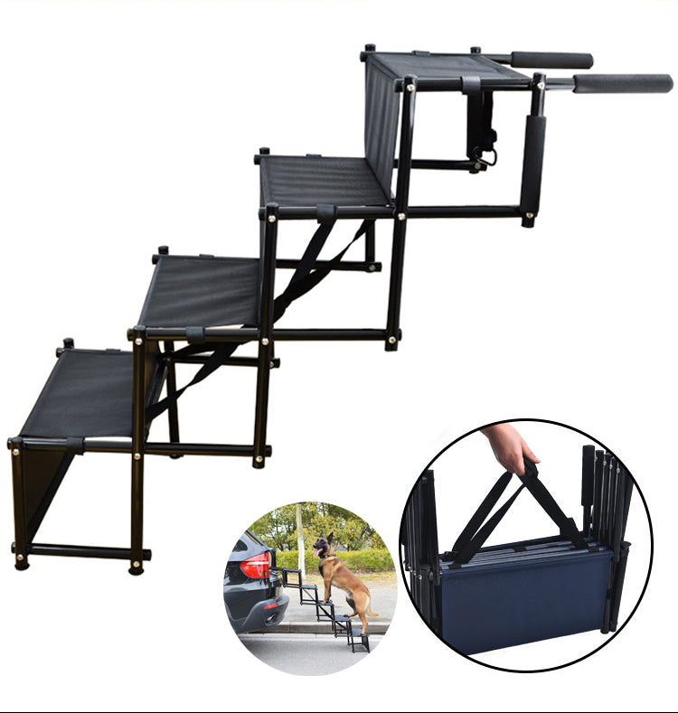 Escalera plegables ligeras portátiles para mascotas