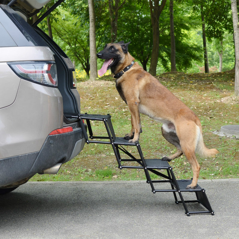 Escalera plegables ligeras portátiles para mascotas