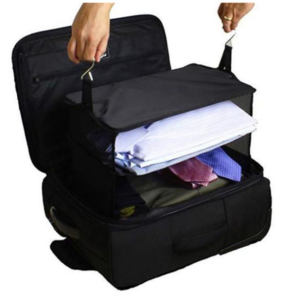 Organizador de equipaje ahorra espacio