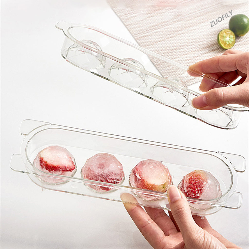 Molde para Hielo de Diseño Esférico de Grado Alimenticio