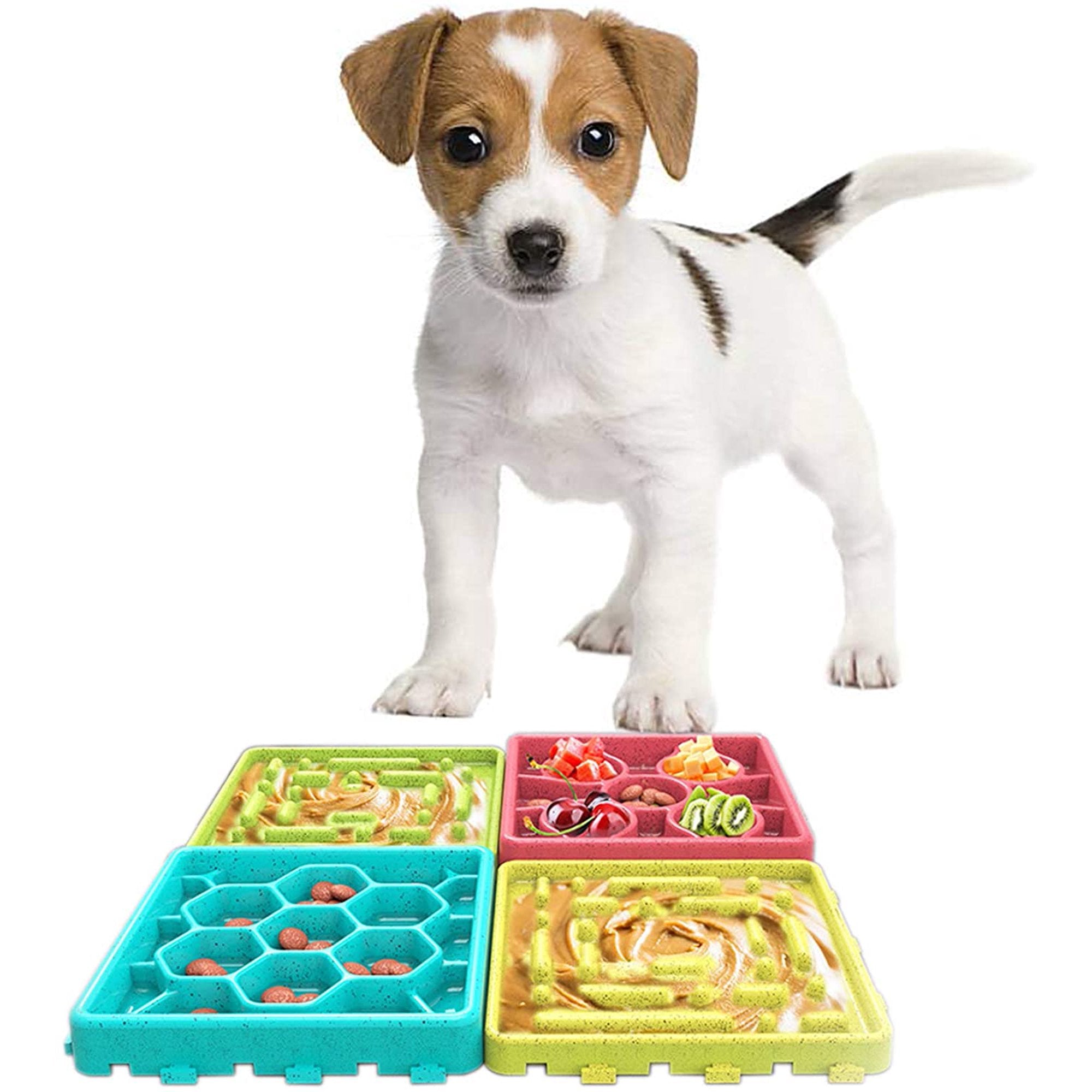 Comedero lento para alimentos, entrenamiento interactivo para perros